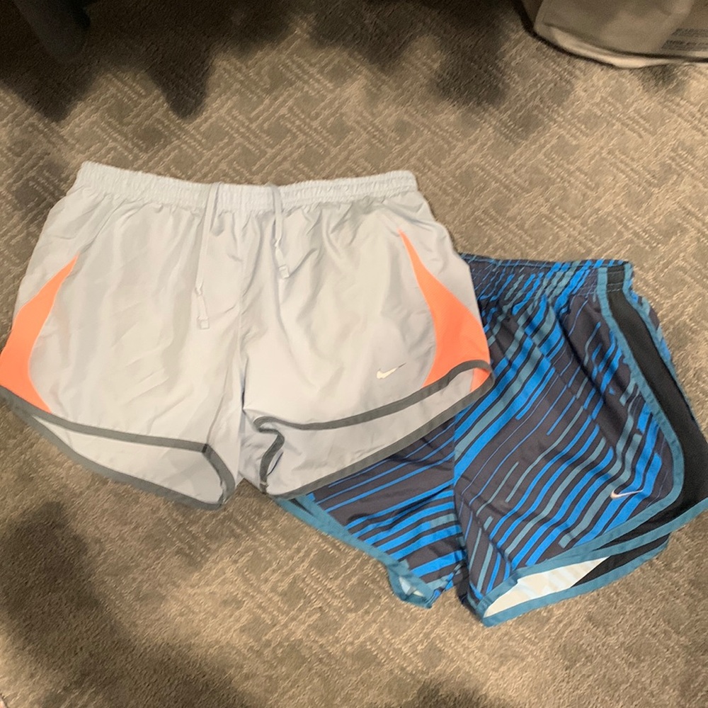 Nike running shorts- 2 pair